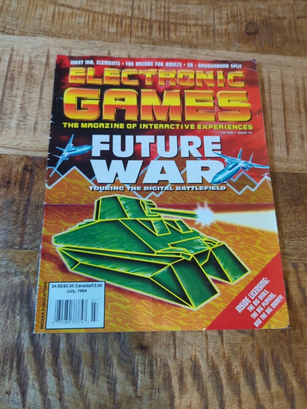 Electronic Games Magazine (July 1994) Issue 22 ***VINTAGE***